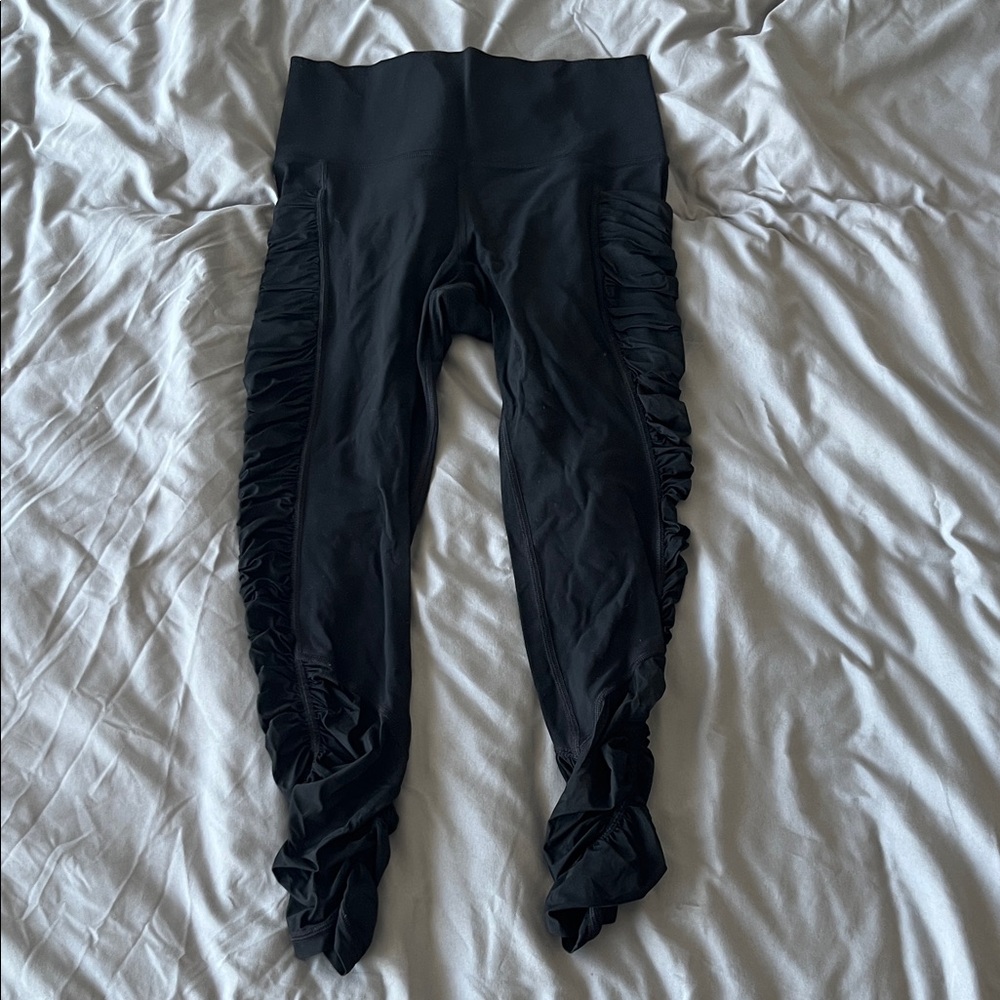 Athleta Women’s Black Mesh Leggings